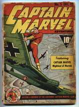 Captain Marvel Adventures #5 1941- 1st Captain Kid-Golden-Age comic book - $582.00