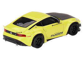 Nissan Z &quot;Pandem&quot; Ikazuchi Yellow with Carbon Hood Limited Edition to 4800 piece - £20.90 GBP