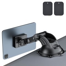 Magnetic Car Tablet Holder, Dashboard Phone Suction Cup Mount For Ipad, 360 Rota - £42.16 GBP
