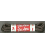 36&quot; Unwaxed COTTON 4 5 eyelet rOund SHOE Laces BROWN Casual or Dress Mit... - $29.86 CAD