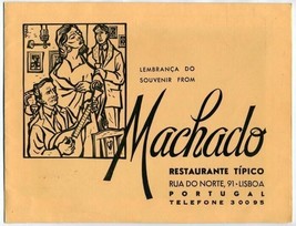 Machado Restaurante Tipico Lisbon Portugal Stewardess Photo AA DL CO TTA UA 1965 - £13.95 GBP