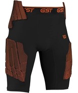 Wilson Men Football Girdle Gst 5-pad Compression Padded Shorts, Black, X... - £31.15 GBP