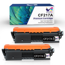 2Pk Cf217A Toner Compatible For Hp 17A Laserjet Pro M102W Mfp M130Fw Printers - £35.54 GBP