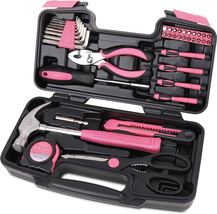 Apollo Tools Original 39 Piece General Household Tool Set in Toolbox Storage Cas - $33.16