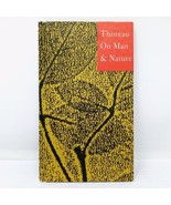 THOREAU ON MAN &amp; NATURE (1960 Hardcover) Peter Pauper Press Henry David ... - $11.95