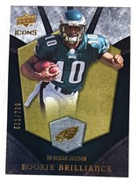 DESEAN JACKSON 2008 Upper Deck Icons Brilliance Silver 501/799 #RB11 Rookie RC - £1.01 GBP