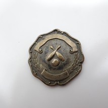 1920&#39;s Vintage Bowling Medal Award Gold Filled Charm Pendant - $253.77 MXN