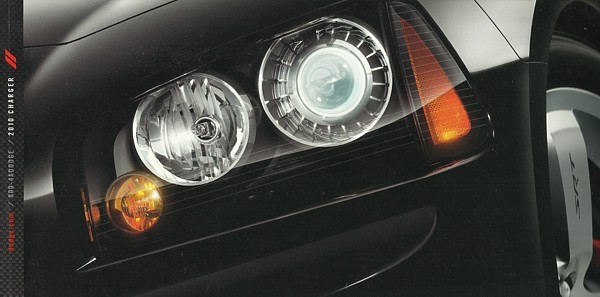 Primary image for 2010 Dodge CHARGER sales brochure catalog 10 R/T SRT8 Rallye