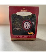 1999 Mattel Hot Wheels Jet Threat Car w/Case Hallmark Keepsake Ornament - £19.02 GBP