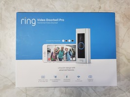 Ring Video Doorbell Pro Wi-Fi Video Hardwired Smart Doorbell with Camera - £62.02 GBP