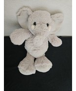Evergreen Enterprises Elephant Plush Stuffed Animal Light Grey White Tusks - £19.45 GBP