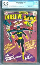 Detective Comics #359 (1967) CGC 5.5 -- O/w to white pgs 1st &amp; origin of Batgirl - £1,012.03 GBP