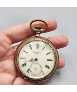 Gebrüder Häfliger Pocket Watch Luzern Swiss 800 Silver 1880s Antique PARTS - £38.03 GBP