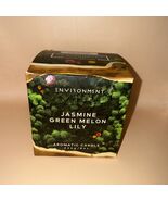 Environment 8oz Aromatic Candle The Wynn Hotel Edition Jasmine Green Mel... - $34.65