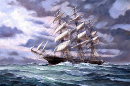 Giclee Oil Painting Decor Home Decor Sea voyage Ship - £7.57 GBP+