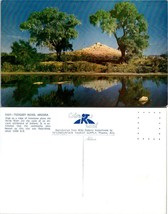 Arizona Tuzigoot Ruins Verde River Intermountain Tourist Supply VTG Postcard - £4.47 GBP