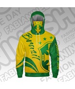 Brazil National Soccer Team 2023 FIFA Women&#39;s World Cup Gaiter Hoodie  - $76.57 CAD+