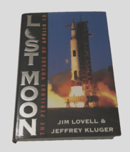 $125 Jim Lovell NASA Lost Moon Perilous Voyage Apollo 13 Vintage 90s Signed - £89.27 GBP