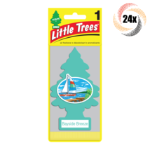 24x Packs Little Trees Single Bayside Breeze Scent Hanging Trees | Prevents Odor - £22.75 GBP