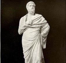 1927 Sophocles Statue In Rome Antique Art Print Ephemera DWN6B - $19.99