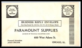 ILLINOIS Cover - Paramount Supplies, Chicago L11 - £2.34 GBP