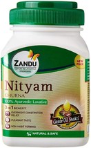 Zandu Nityam Churna for Constipation Relief with 100% Ayurvedic Laxative - 100g - £11.37 GBP