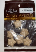 Artistic Woodworking Wooden Applique Bag Small Flower #31601. NIP - $3.95