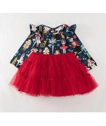 NEW Boutique Christmas Nutcracker Girls Long Sleeve Tutu Dress - £10.69 GBP