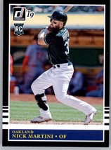 2019 Donruss 249 Nick Martini  Oakland Athletics - £0.77 GBP