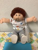 Vintage Cabbage Patch Kid Second Edition Hm #2 Auburn Loops Brown Eyes Boy - $185.00