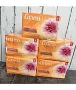 20 Bars Lot CARESS DAILY SILK BEAUTY White Peach &amp; Orange Blossom Soap 3... - $77.60