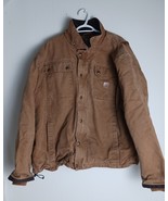 Carhartt 103194 Quilted Flannel-Lined Sandstone Duck Tractor Jacket Brow... - $1,648.14 MXN