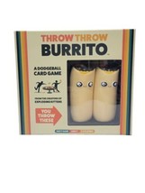 NEW Throw Throw Burrito Dodgeball Card Party Game By Exploding Kittens Creator - £7.77 GBP