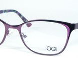 OGI Evolution 4319 1961 Impérial Violet Lunettes Monture 51-18-140 Italie - $115.81