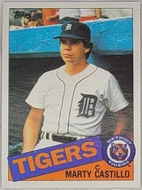 1985 Topps Baseball #461 Marty Castillo Detroit Tigers Catcher - £3.09 GBP