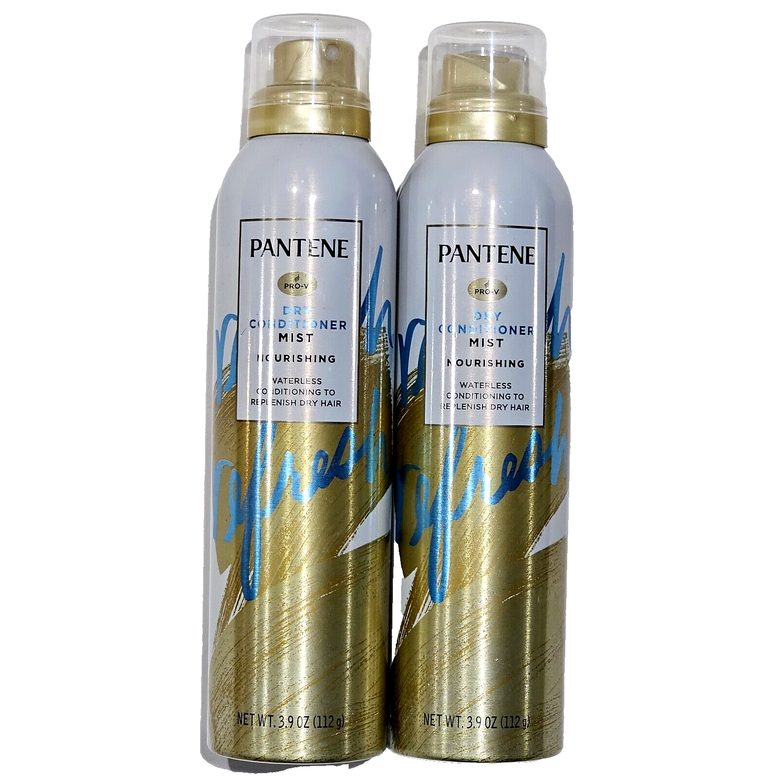 2 Pack Pantene Pro V Dry Conditioner Mist Nourishing Waterless Replenish Dry 3.9 - $21.99
