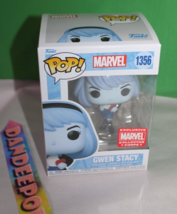 Funko Pop Marvel Collector Corps Exclusive Blue Spider-Man Gwen Stacy 1356 - £23.70 GBP