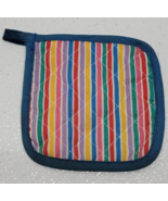 Vintage 1986 Fisher Price Fun With Food Square Pot Holder Rainbow 2111 R... - $13.17 CAD