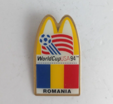 World Cup USA 94' Romania MCDonald's Lapel Hat Pin - $8.25