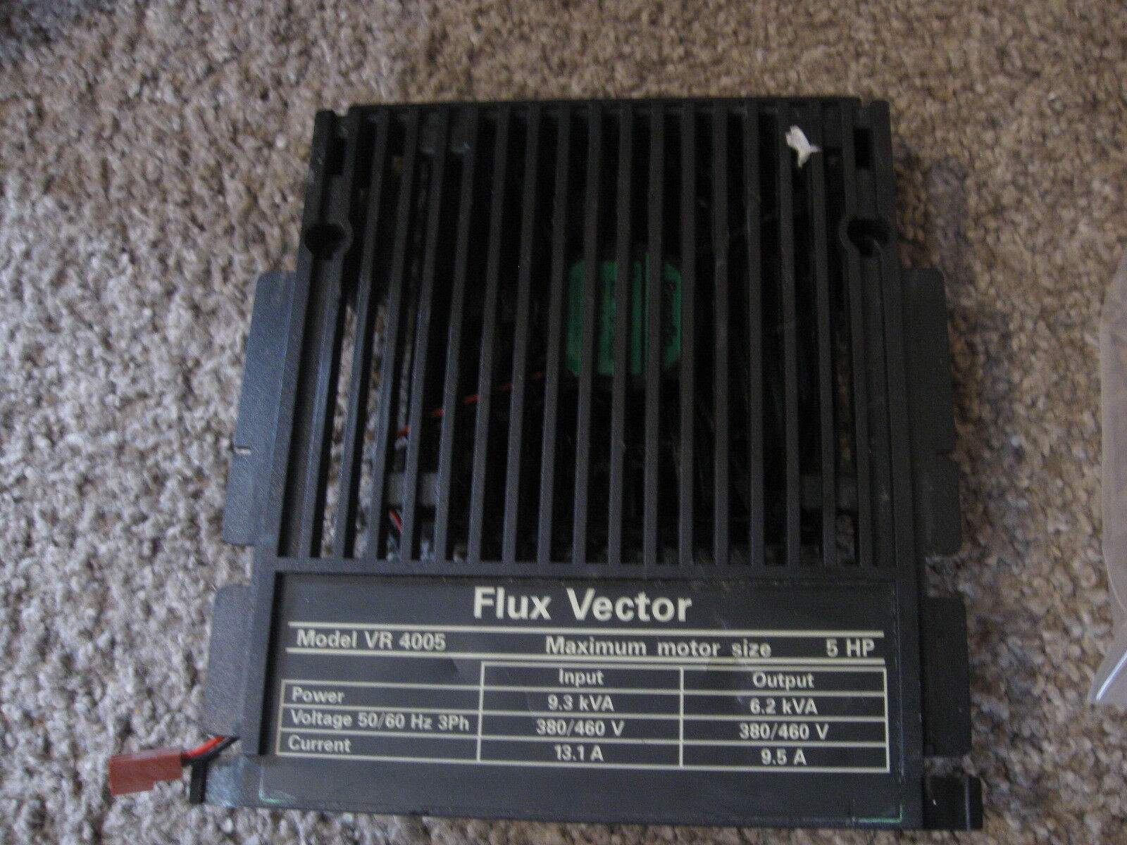 Flux Vector VR 4005 Seco Control Techniques V400 Cooling Fan w/ cover / 5HP - $24.52