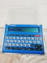 Franklin Spelling Ace Electronic Word Handheld Game SA-209 Blue w Cover Tested - £7.15 GBP