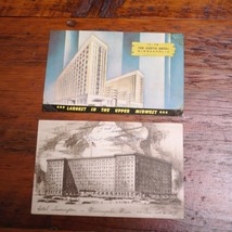 Pair of Curtis Hotel Leamington Minneapolis MN Minnesota Postcards - $14.99