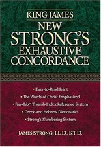 King James New Strong&#39;s Exhaustive Concordance Of The Bible - £19.05 GBP