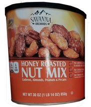 Savanna Orchards Gourmet Honey Roasted Nut Mix, 30 oz. - £18.22 GBP