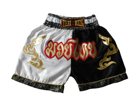 S KIDS Muay Thai Boxing Short Pants Pant MMA Kickboxing Men Women Workout MSK030 - £19.97 GBP