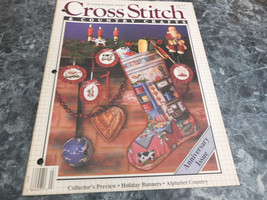 Cross Stitch Country Crafts Magazine July August 1987 - $2.99