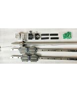2 pcs HSR25--300mm linear rail &amp; RM2005--350mm Ballscrew &amp;BF15/BK15 CNC Kit - $185.07