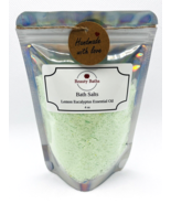 Lemon Eucalyptus Bath Salts Epsom Salt bath soak body soak holiday gift ... - $138.22 MXN