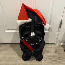 Gemmy Star Wars Darth Vader Christmas Door Greeter Stand Up Plush Large 21&quot; - £55.81 GBP