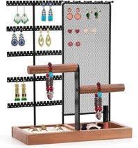 Jewelry Organizer Stand Removable 7 Tier Necklace Holder with Earring Or... - £39.30 GBP